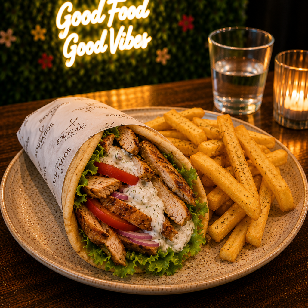 Chicken Gyros Souvlaki
