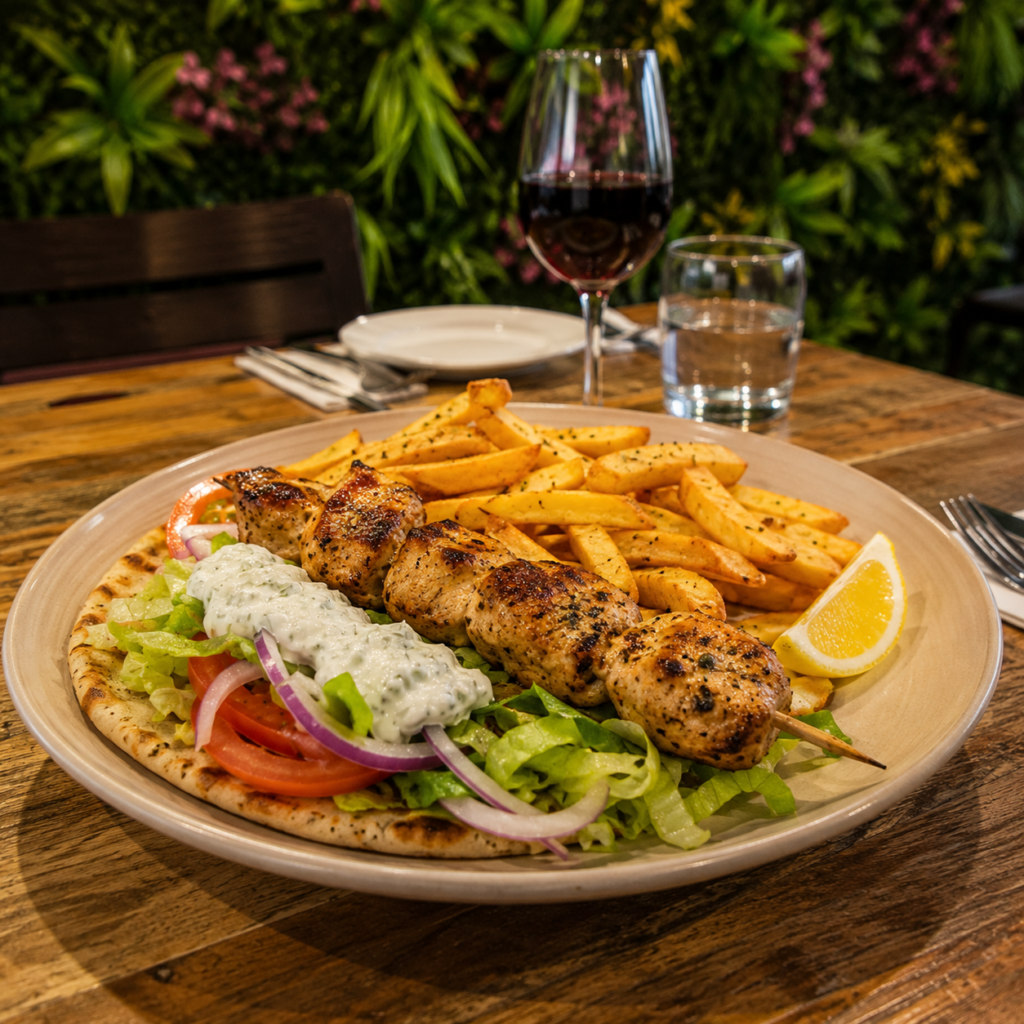 Chicken Skewer Souvlaki