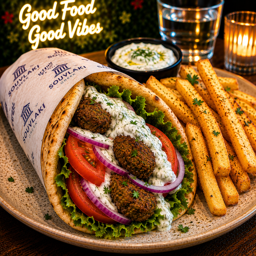 Falafel Souvlaki
