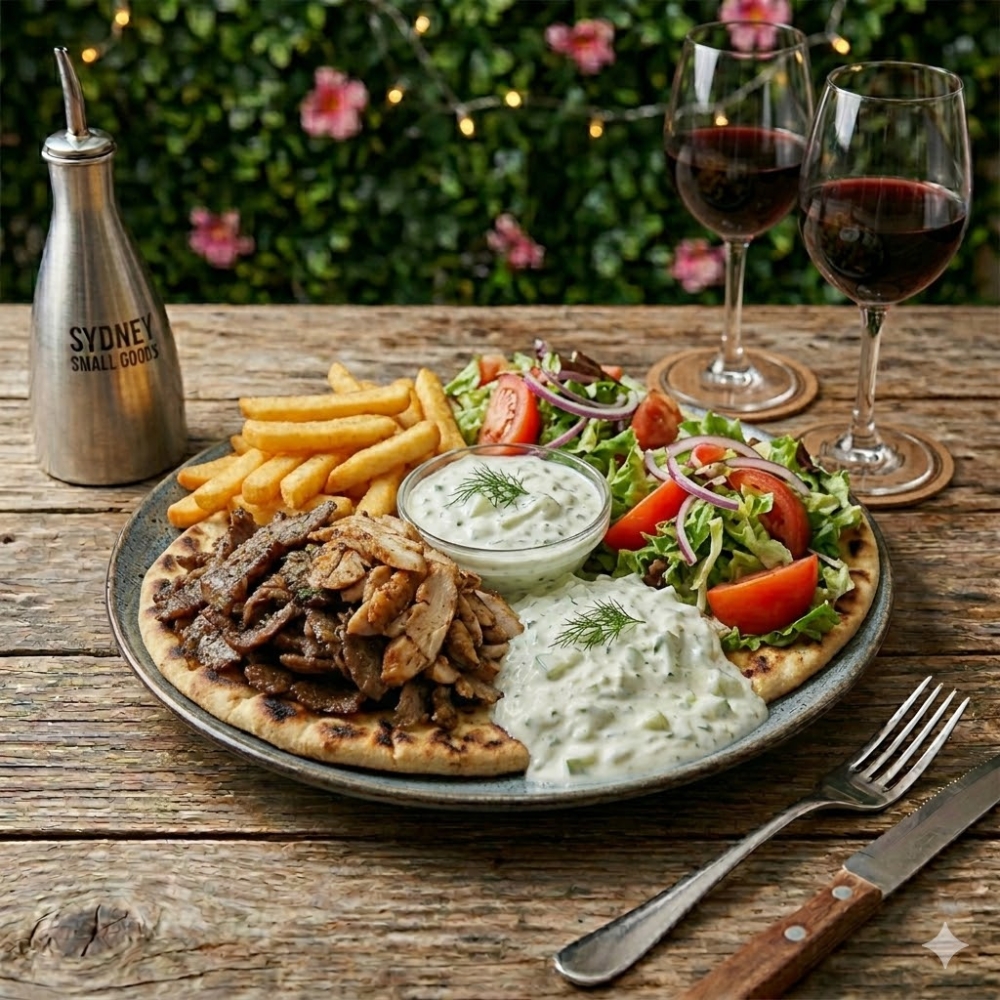 Gyro Plate for Two