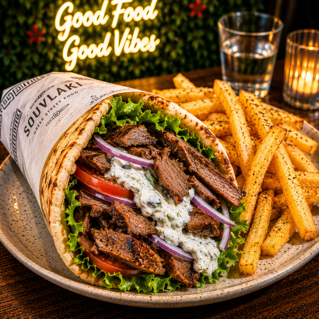 Lamb Gyros Souvlaki