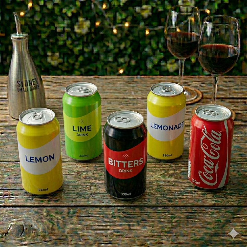 Lemon, Lime & Bitters (Each Can)