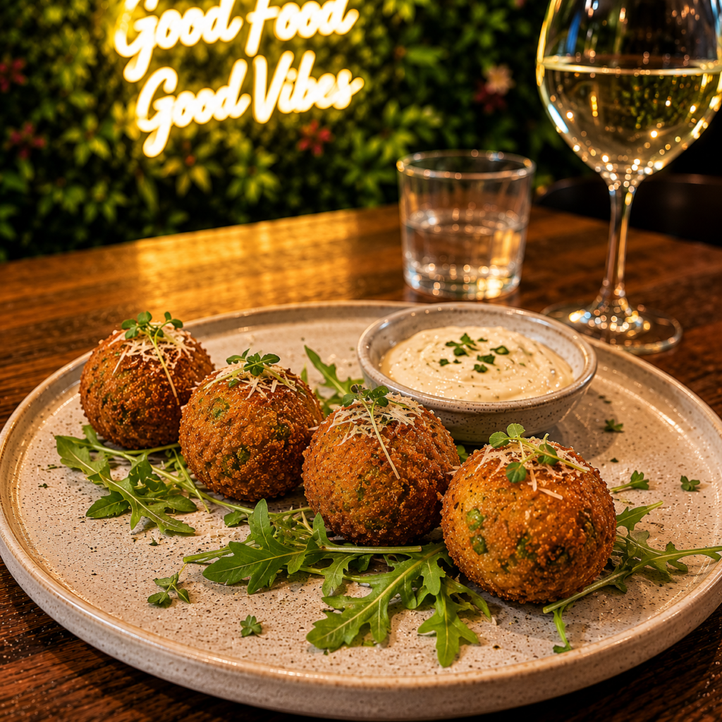 Peas and Mint Croquettes - 4pcs
