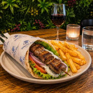 Pork skewer Souvlaki